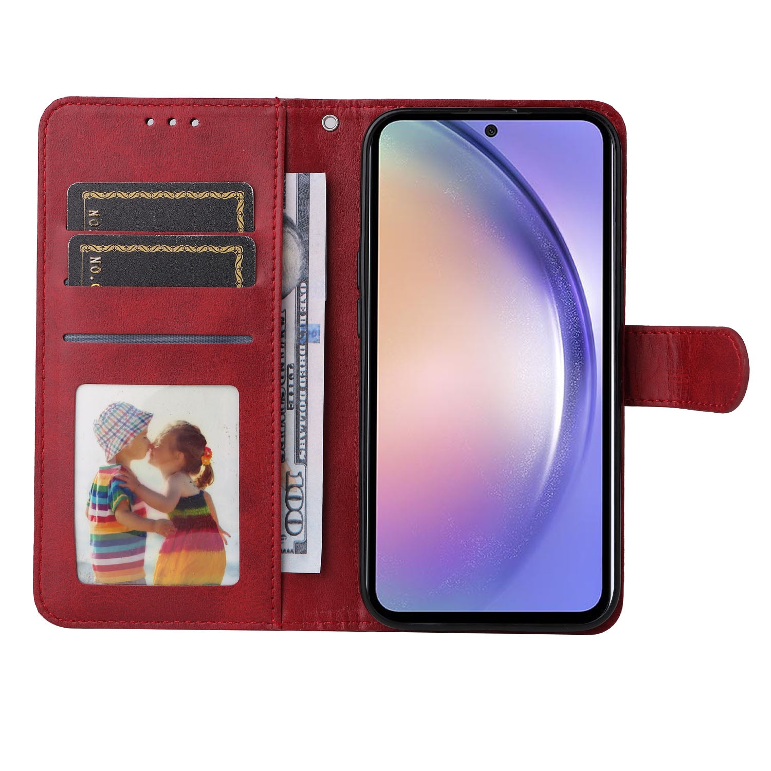 For Samsung Galaxy M54 5G / F54 5G Flip Protective Phone Cover PU Leather Calf Texture Stand Wallet Case For Samsung Galaxy M54 5G / F54 5G Flip Protective Phone Cover PU Leather Calf Texture Stand Wallet Case